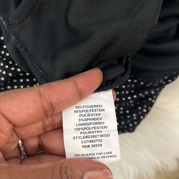 • Speechless One shoulder Mini Dress Black/Silver New With Tags - Picture 10 of 14